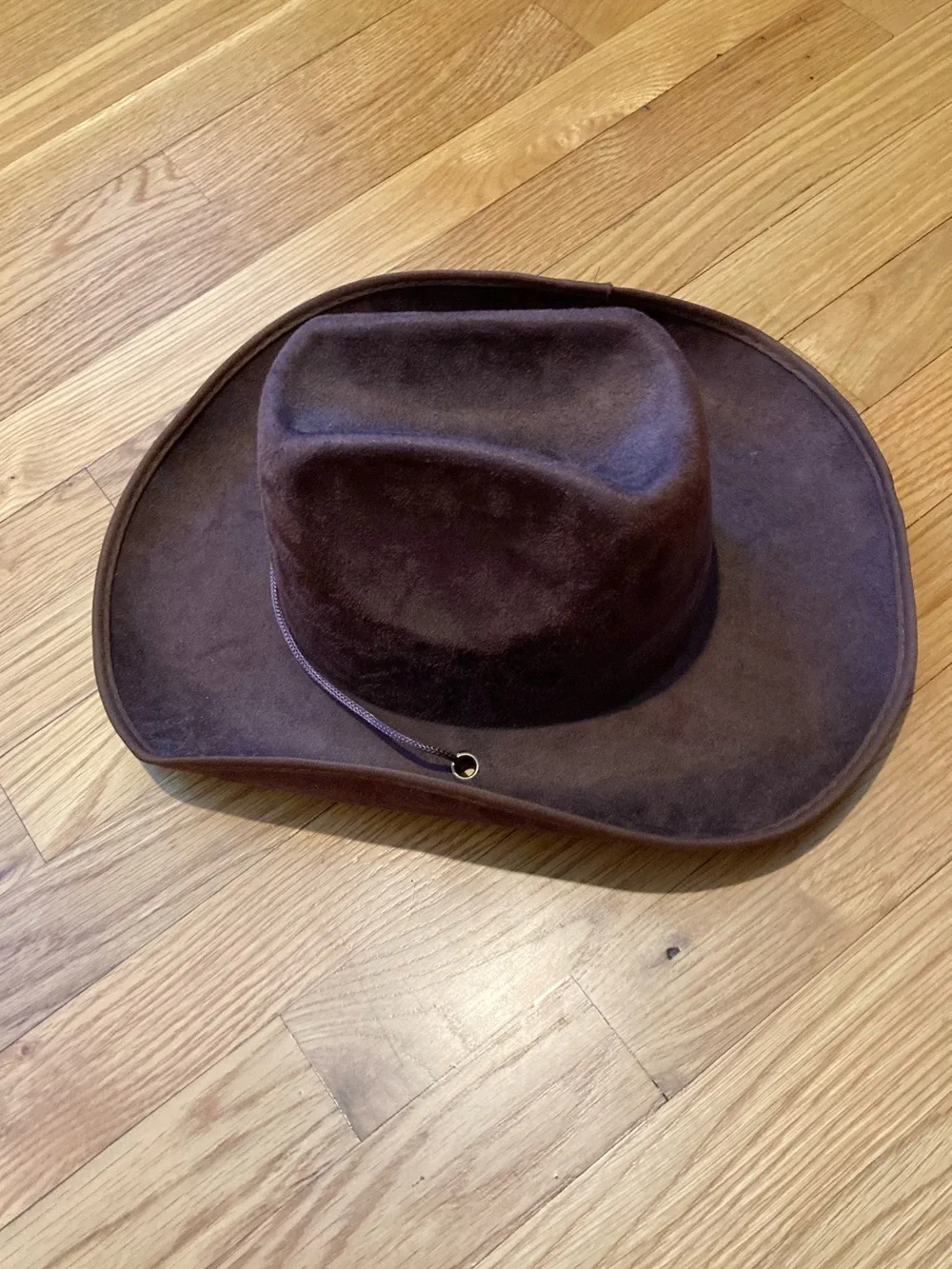 Boy’s one size Suede Cowboy Hat - Classic Western Style